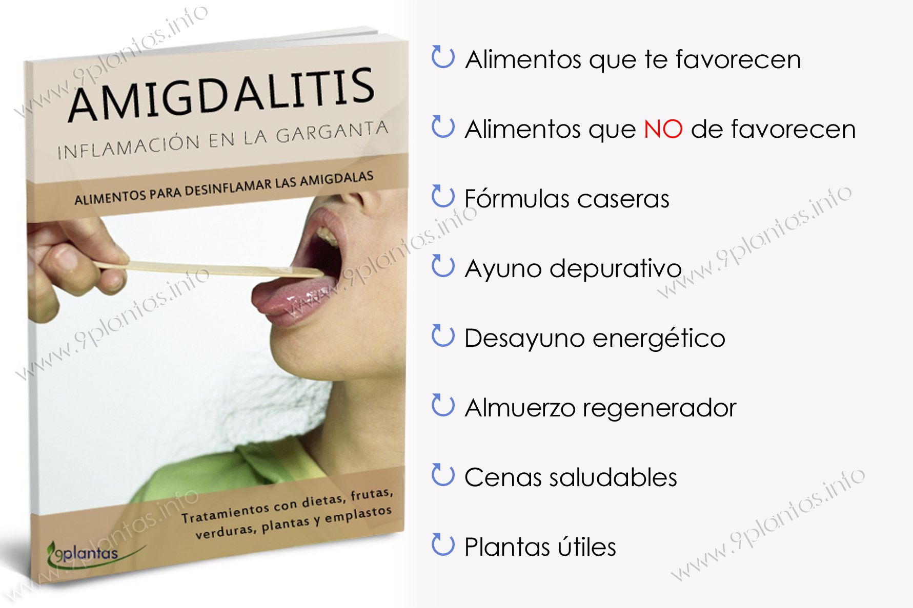 E-book | Amigdalitis; inflamación en la garganta